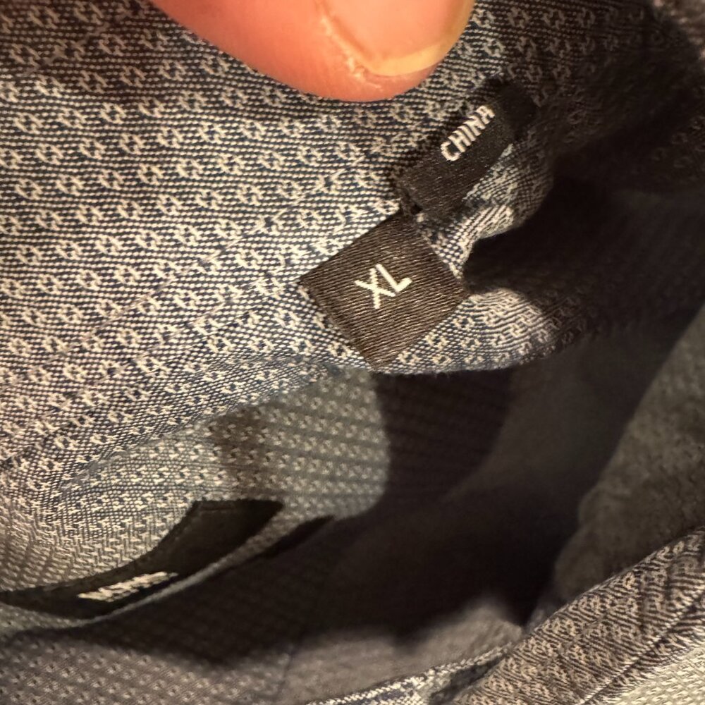 Mens Hugo Boss Blue Birdseye Dress shirt - Picture 6 of 6